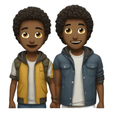 Bigflo  et oli sticker