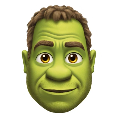 yassified shrek  sticker