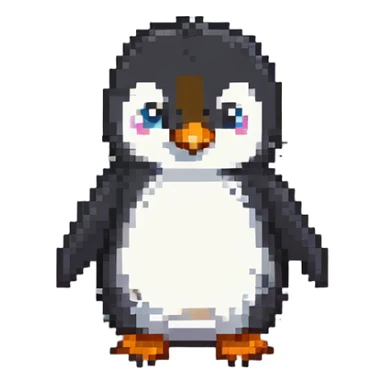 Little baby penguin sticker