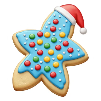 christmas cookie sticker