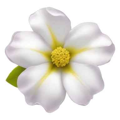 Flor de cerezo blanca  sticker