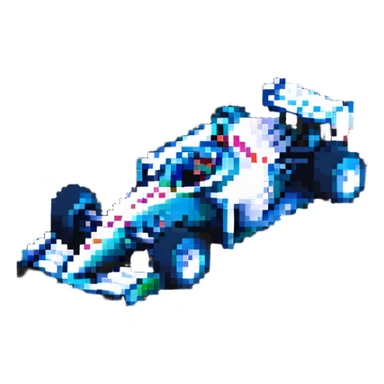 Formula 1 racing car sticker