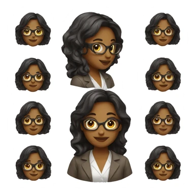 Beautiful librarian sticker