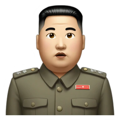 Kim Jung un sticker