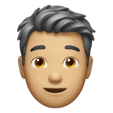 A man feeling hot sticker