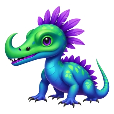  exotic tropical cyber-Litten-Linoone-Noibat-Fakémon-Pokémon-Vernid-creature sticker