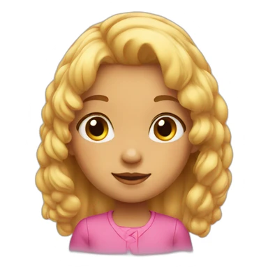 cute lil girl sticker