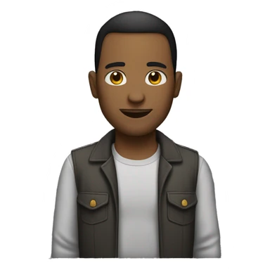 Guy put on short sticker