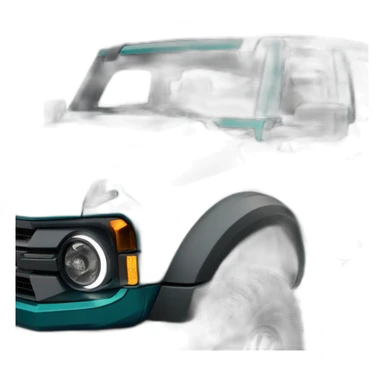 2021 Ford bronco deep teal sticker