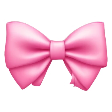 preppy pink bow sticker