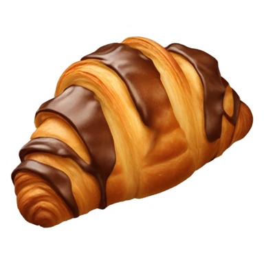 chocolate croissant sticker