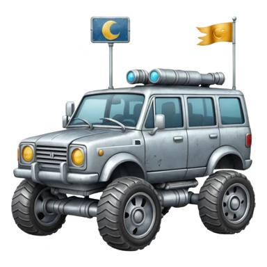 Moon Rover sticker