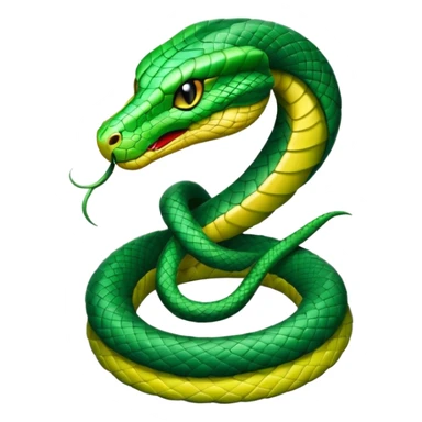green viper sexy sticker
