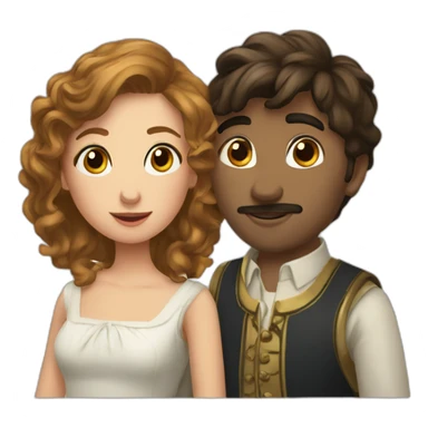 Blandine et Romain sticker