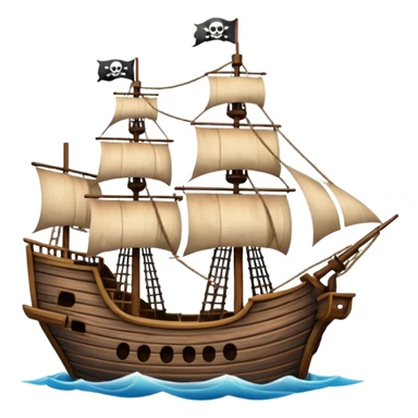Pirate Ship sticker