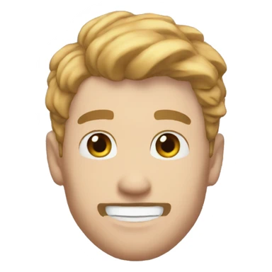 a emoji of ron from friday night funkin sticker