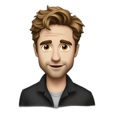Robert pattison sticker