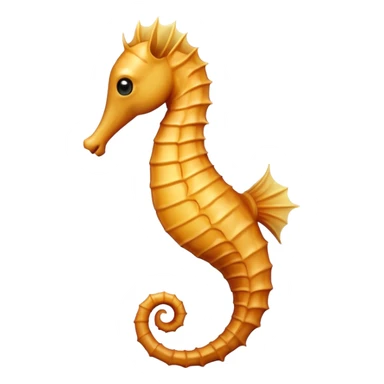 A seahorse  sticker