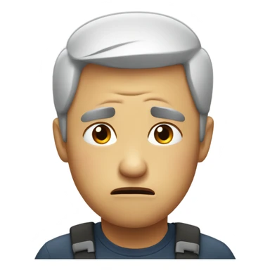 Extremely irritated emoji  sticker