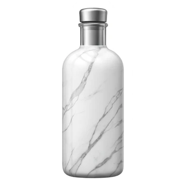 white-marble-bottle sticker