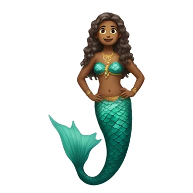 mermaid of India whole body sticker