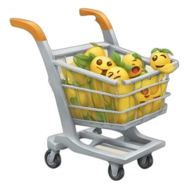 happy cart sticker