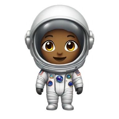 Cute Chibi Astronaut 
 sticker