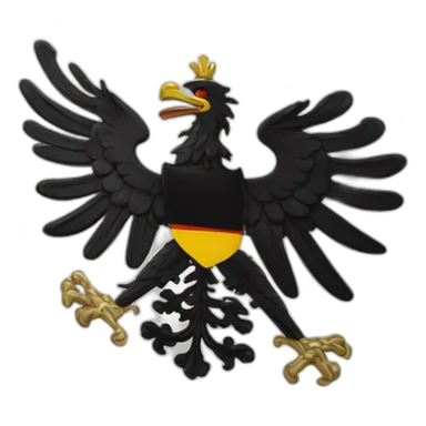 flag of prussia sticker