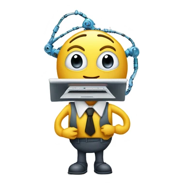 artificial intelligence write an email to school teacher sticker