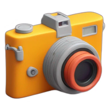 Plasticine Compact Film Camera sticker