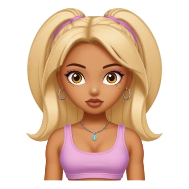 pretty y2k bratz baddie sticker