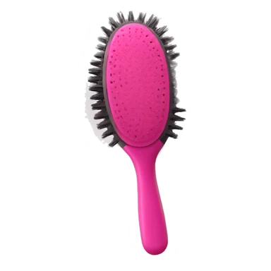 hair brush pink feminine sticker