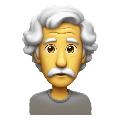 Vieux qui fume sticker