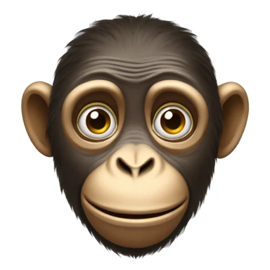 Monkey with money eyes sticker