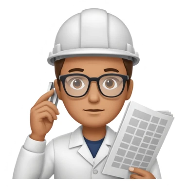 thinking architect that holds architecture plan sticker