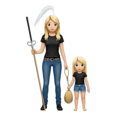 Bdsm male dominant wearing jeans black T-shirt and holding a flogger watching from outside blonde long hair sub with a collar showering with suds all over her sticker