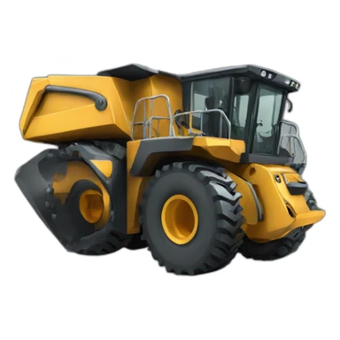 heavy duty machine  sticker