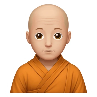 Cosmic/space monk sticker