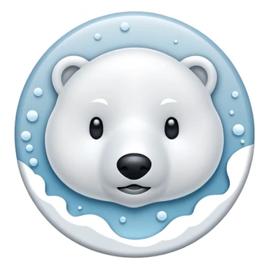 arctic polar decor  sticker