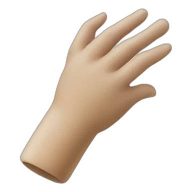 Poignet de main sticker