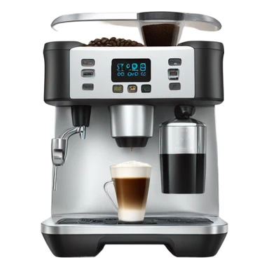 coffee machine sticker
