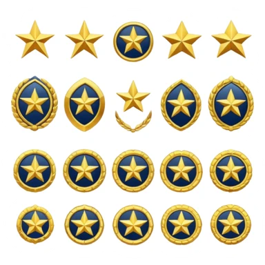 Askeri rütbeler sticker