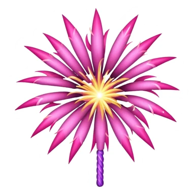 firework pink sticker