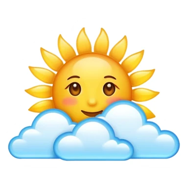sunny day sticker