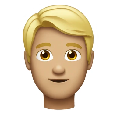 Dom with blonde hair sticker