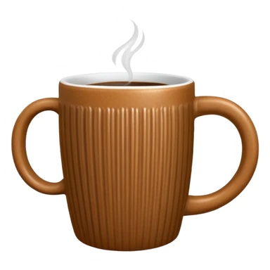 Patterned Corduroy texture ridges mug sticker