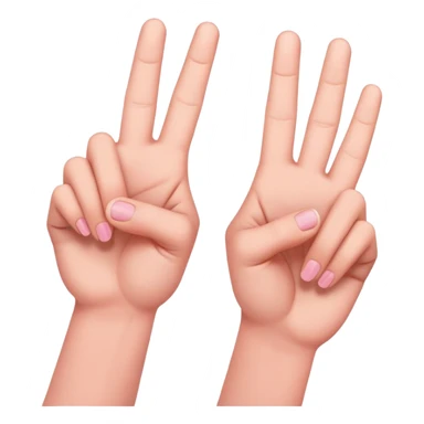 little finger promise, two pinky fingers locked together sticker