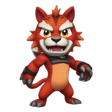 Incineroar sticker