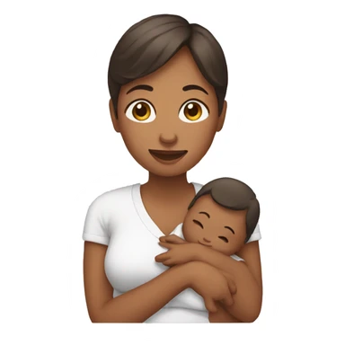 nursuring woman sticker