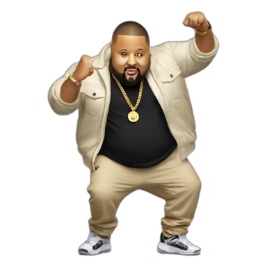 fat dj khaled dancing sticker